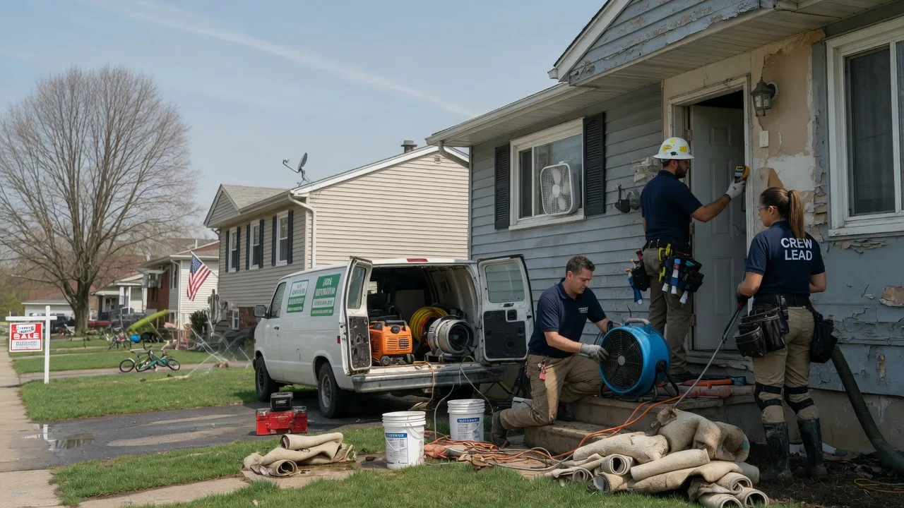 Flood Cleanup in Hillview, IL near me